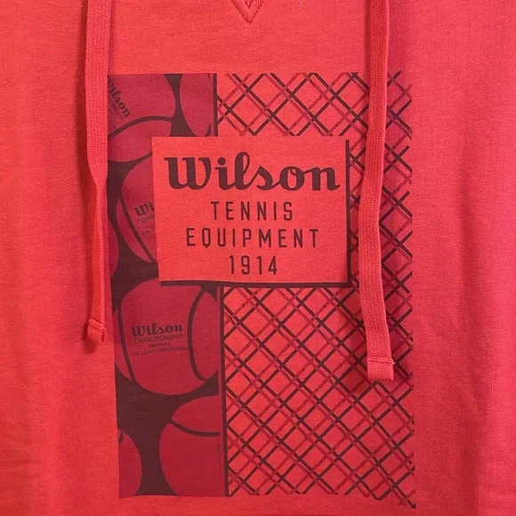 Wilson Tennis Pullover Hoodie Unisex Size Medium (Brand New) - Picture 4 of 10